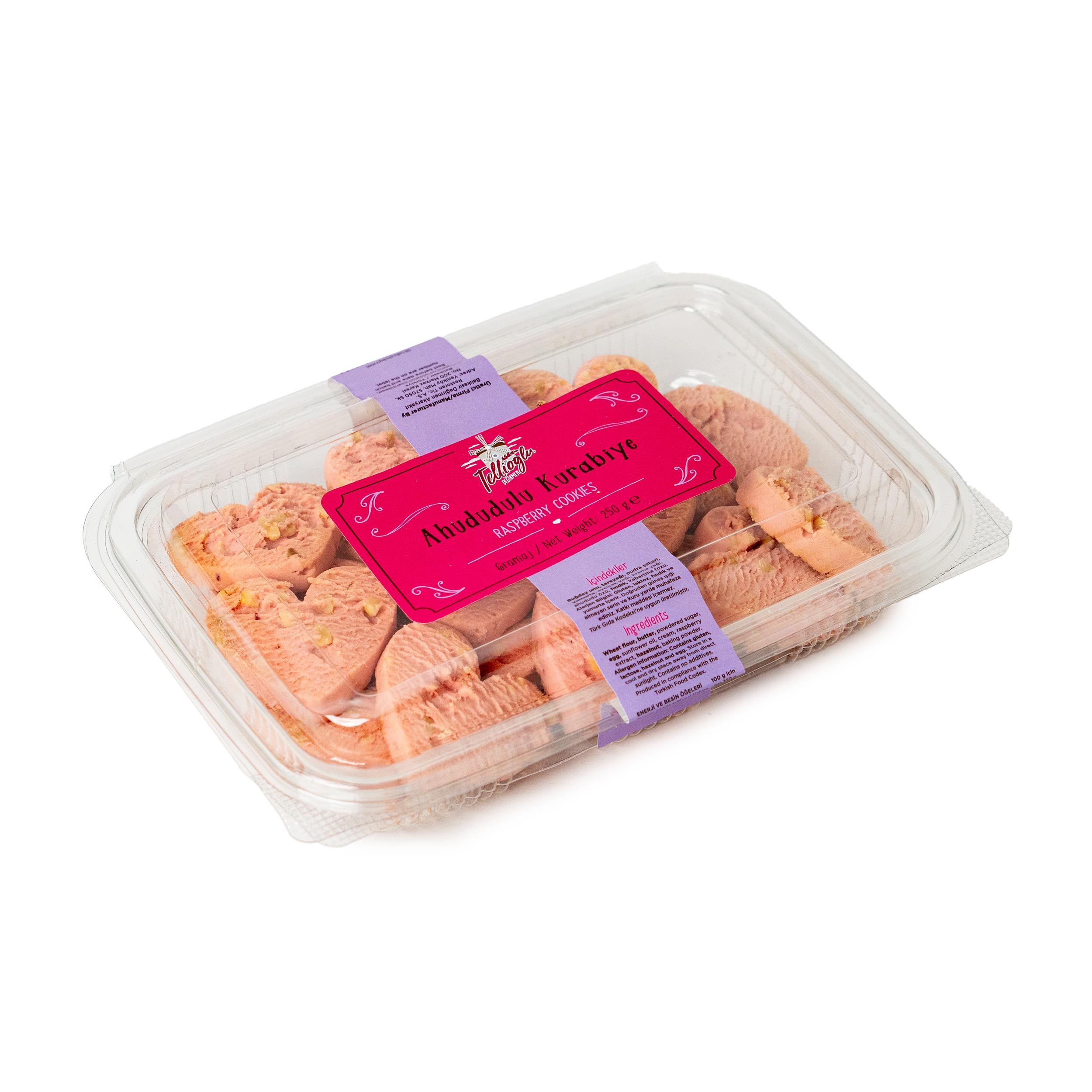 Ahududulu Kalp Kurabiye 250 G