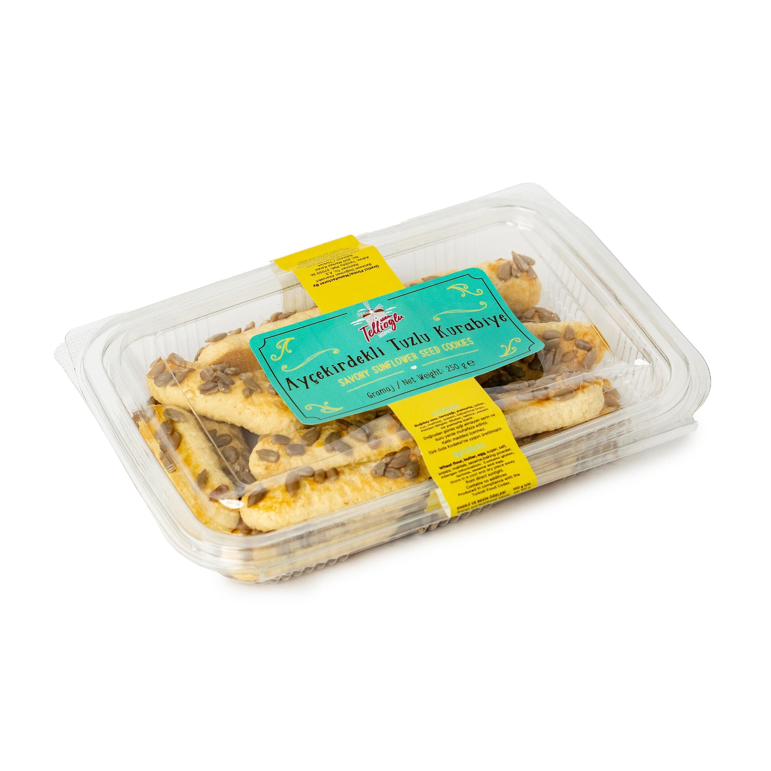 Ayçekirdekli Tuzlu Kurabiye 250 G