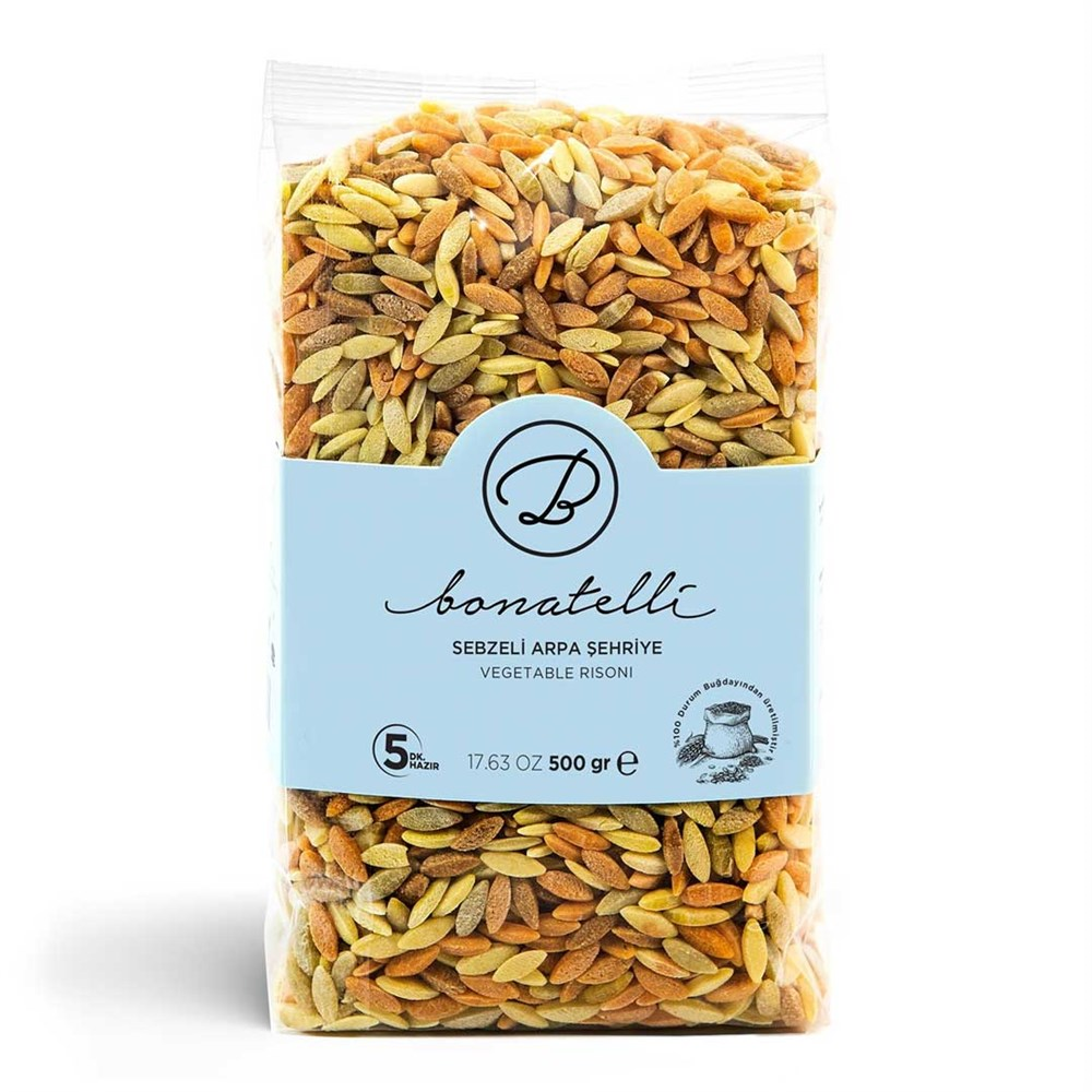 Bonatelli Sebzeli Arpa Şehriye 500 G