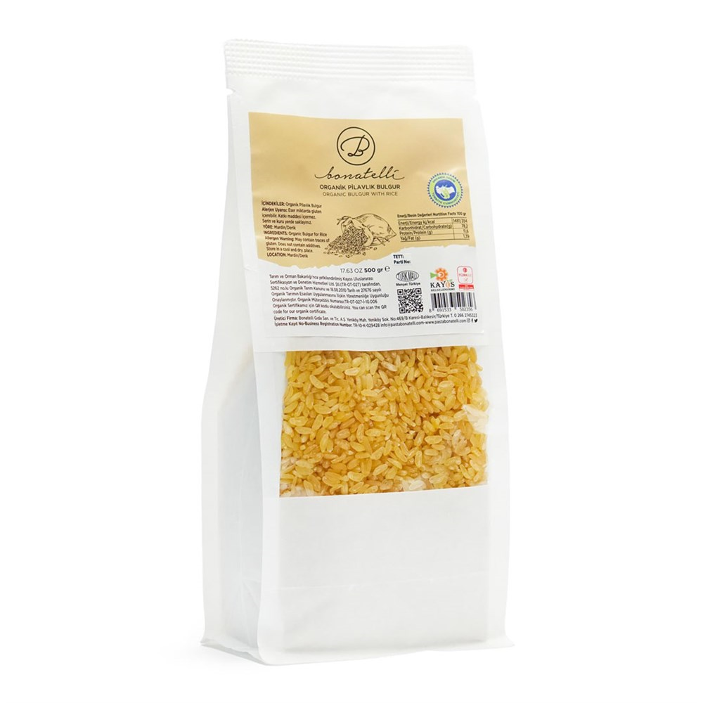 Organik Pilavlık Bulgur 500 G