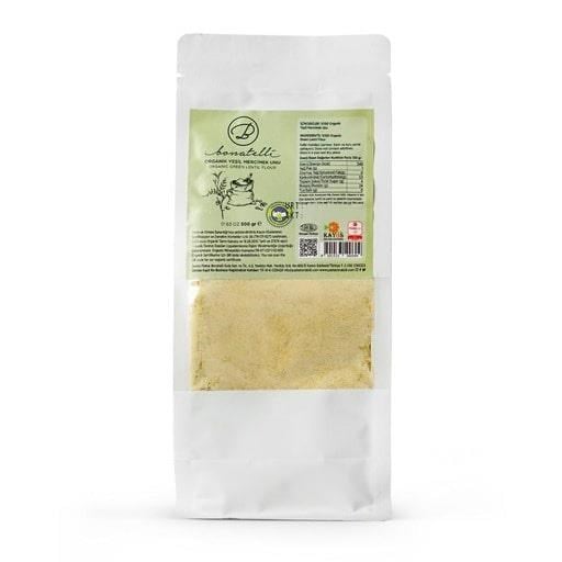 Organik Yeşil Mercimek Unu 500 G