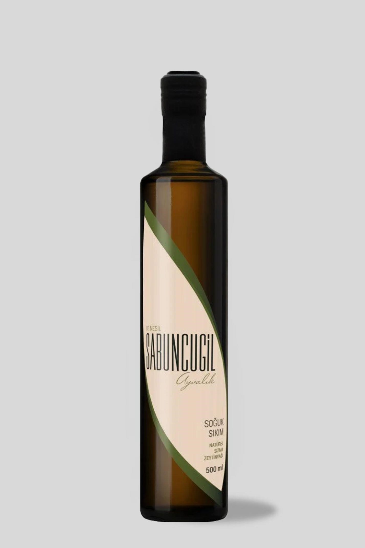 Sabuncugil Ayvalık Olgun Hasat Soğuk Sıkım Natürel Sızma Zeytinyağı 500 ml