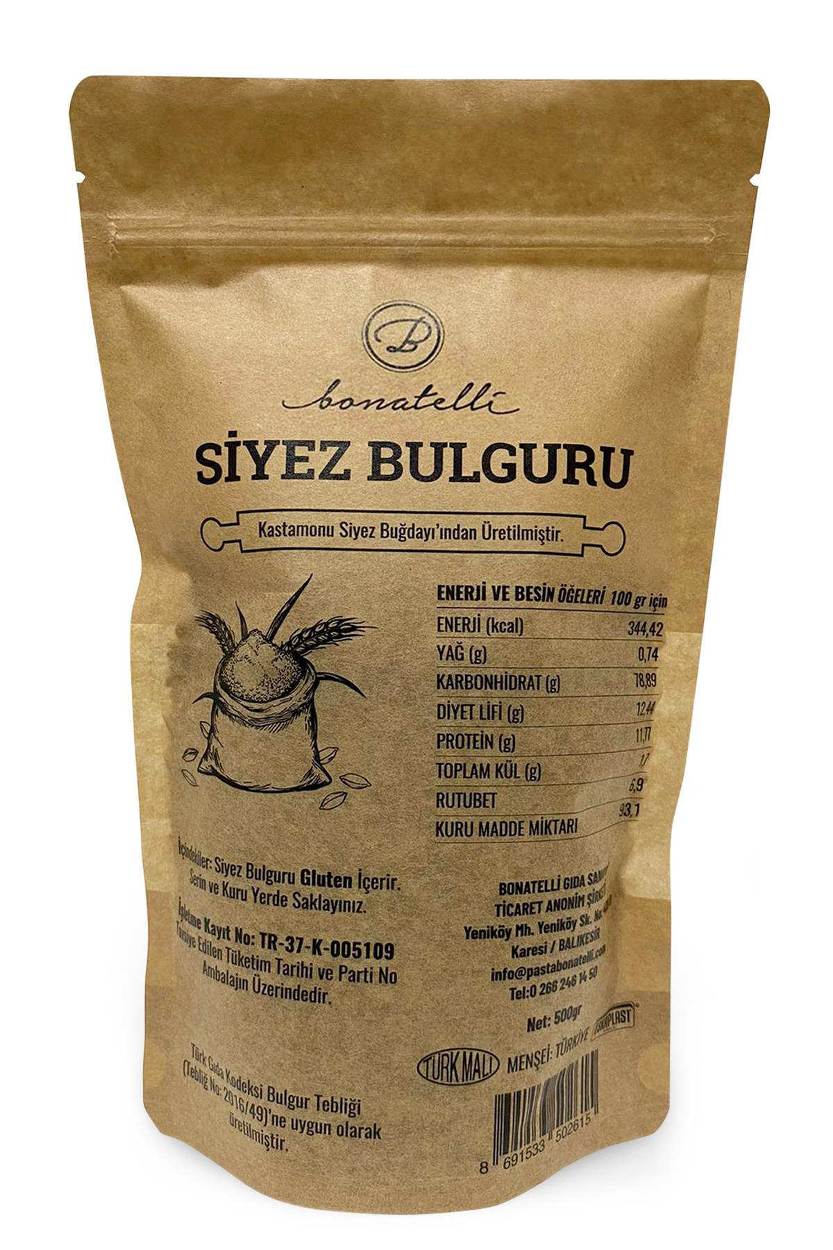 Siyez Bulguru 500 Gr
