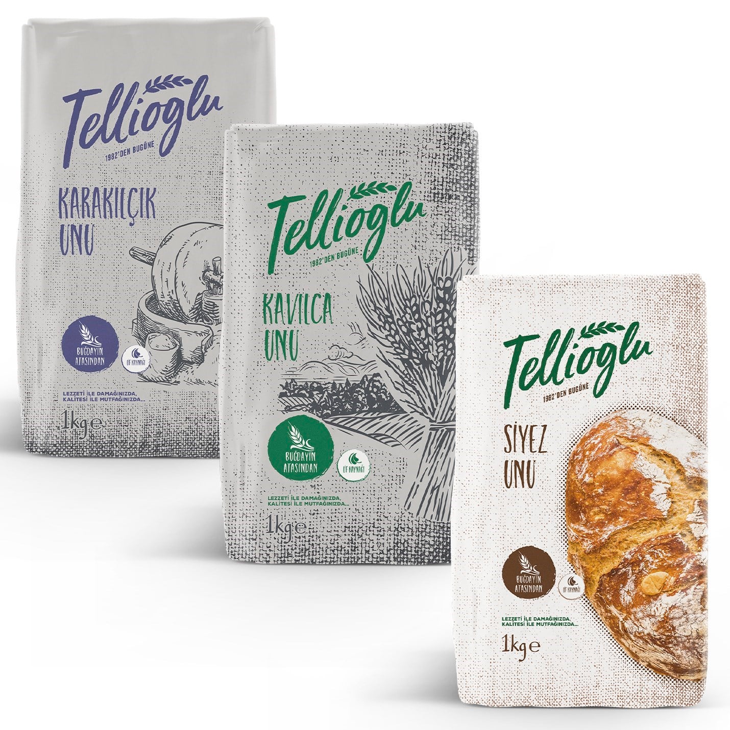 Tellioğlu Atalık Unlar Seti