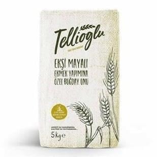 Tellioğlu Ekşi Mayalı Ekmek Yapımına Özel Buğday Unu 5Kg