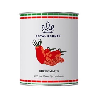 Royal Bounty San Marzano Doğranmış Küp Domates 4,1 Kg