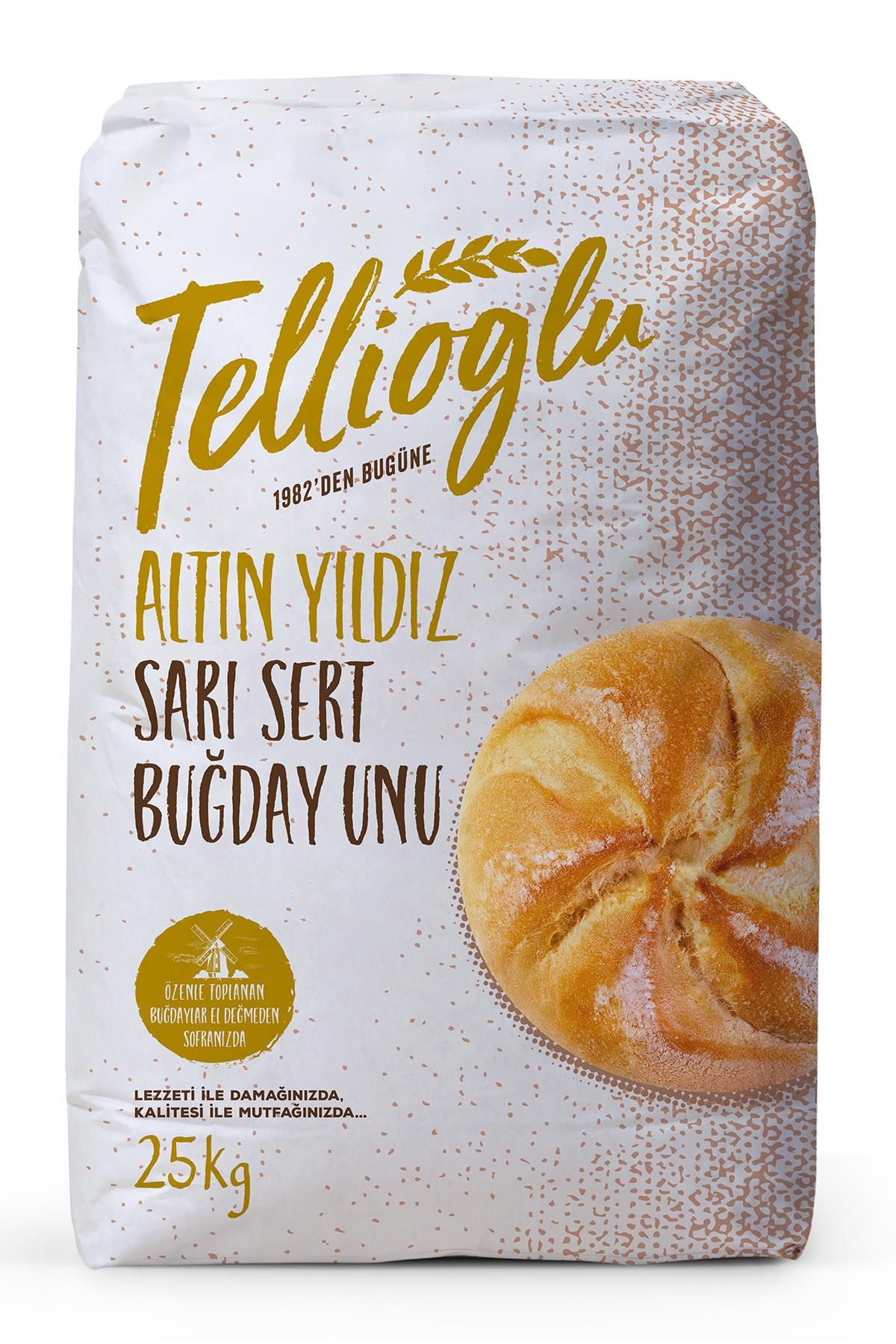 Altın Yıldız Özel Amaçlı Sarı Sert Buğday Unu 25 Kg 