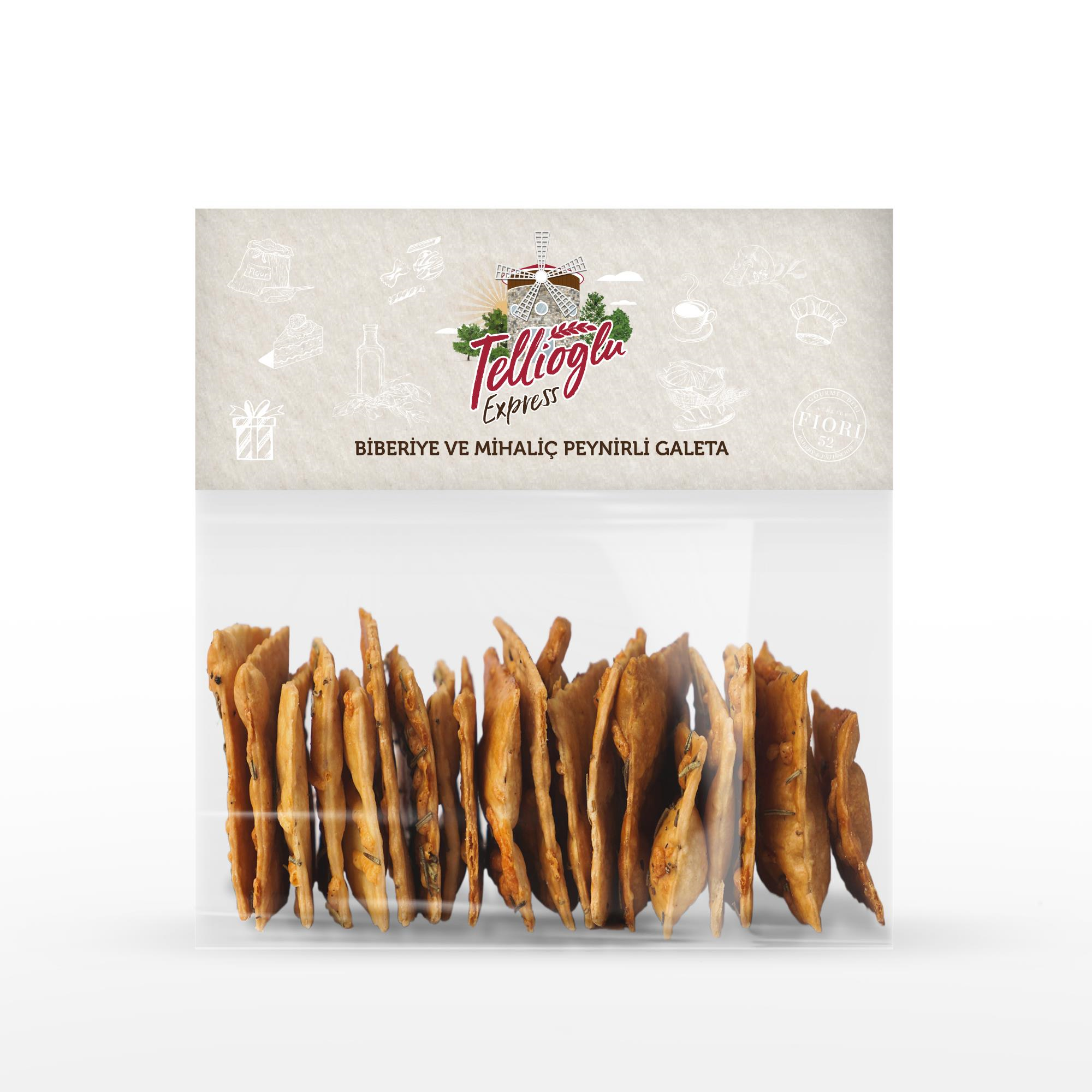 Biberiye Ve Mihaliç Peynirli Galeta 100 G