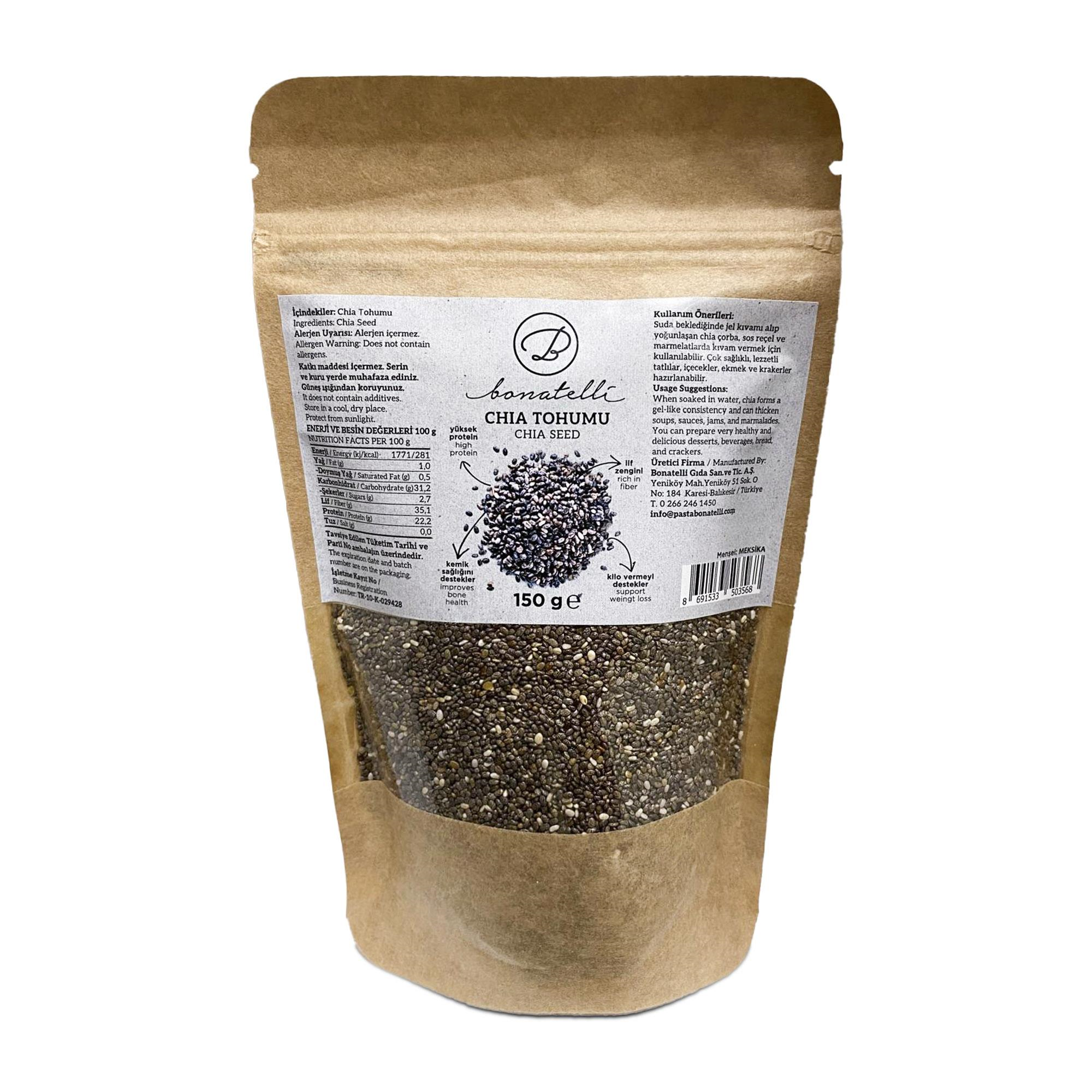 Chia Tohumu 150 G