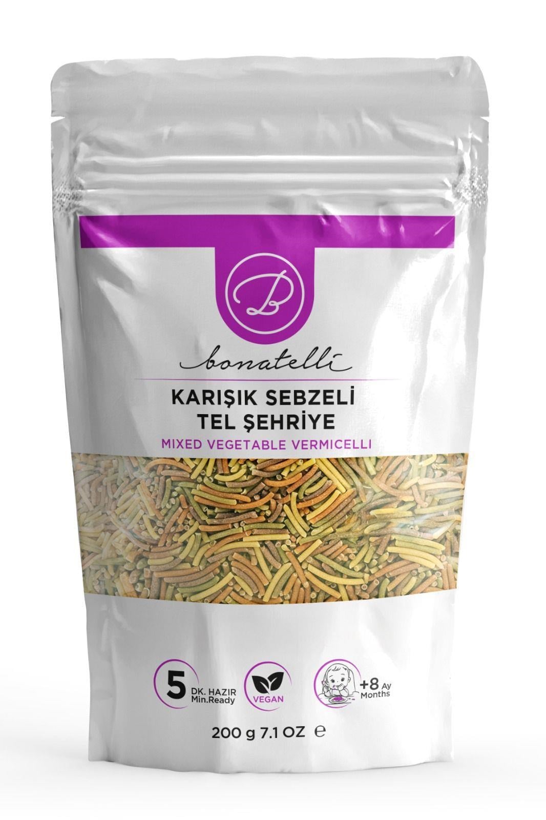 Karışık Sebzeli Tel Şehriye 200 G