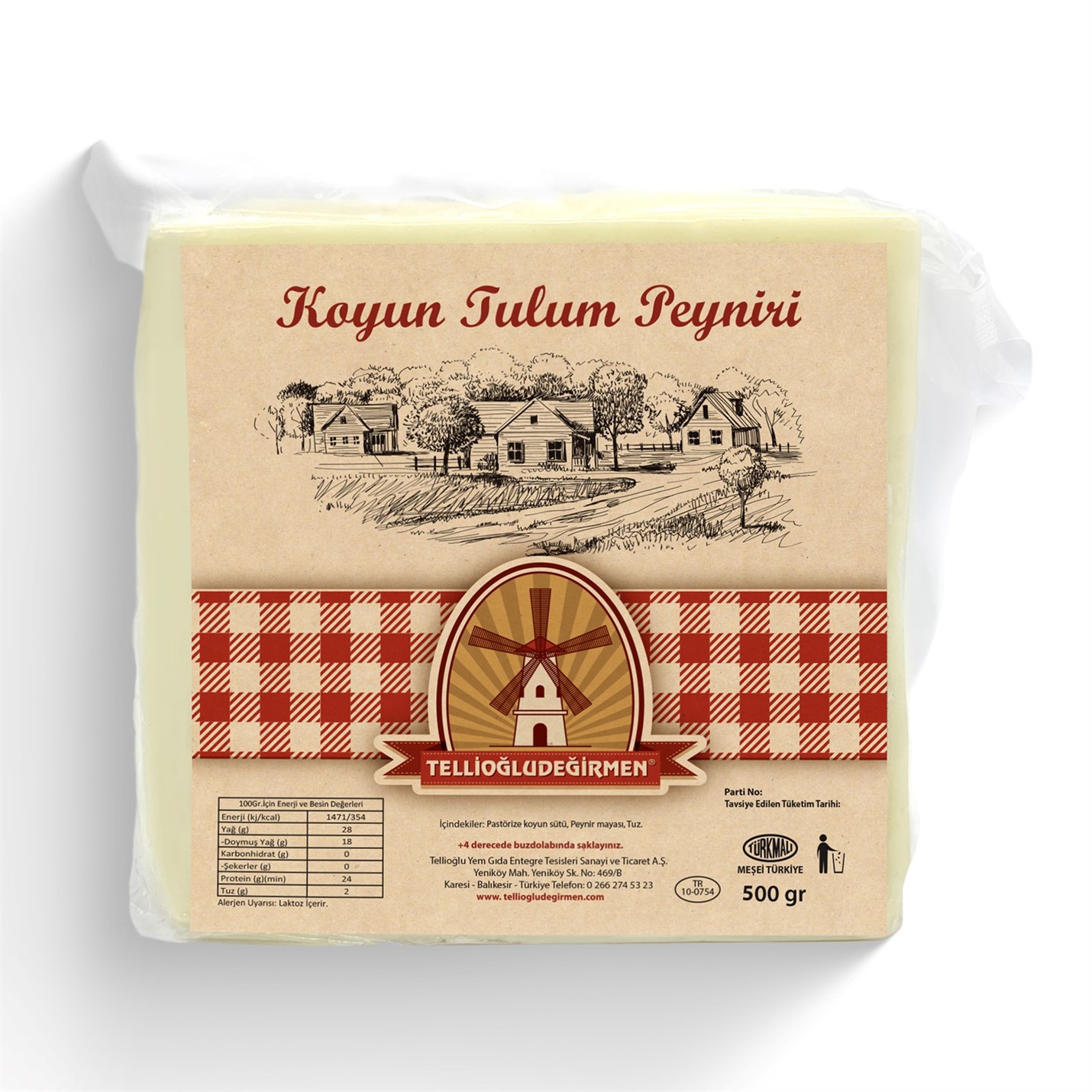 KOYUN TULUM PEYNİRİ 500GR