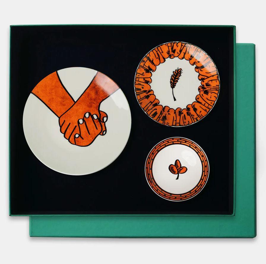 Mezopotamya ve Anadolu'nun Kutlaması 6'lı Yemek Seti