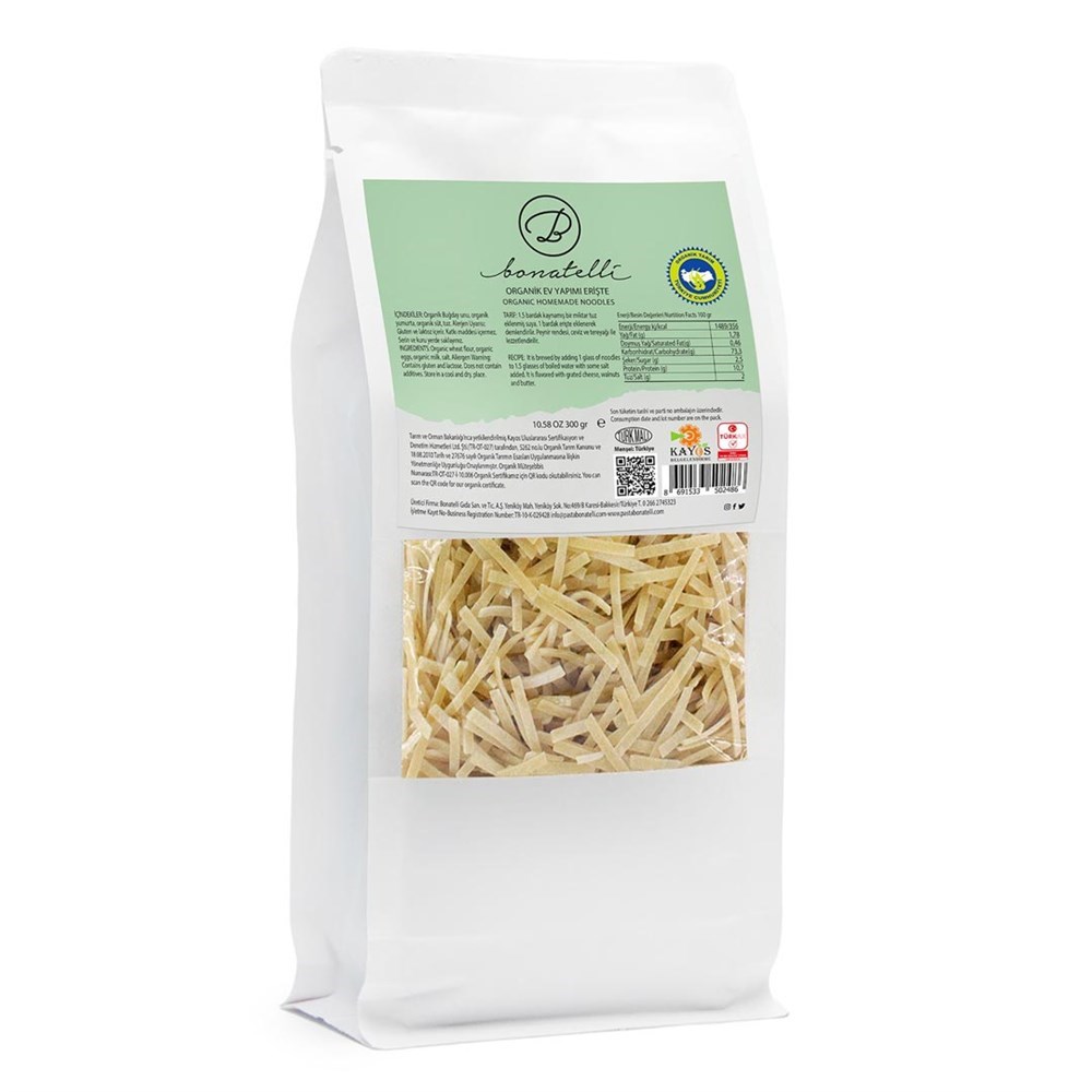 Organik Ev Eriştesi 300 G