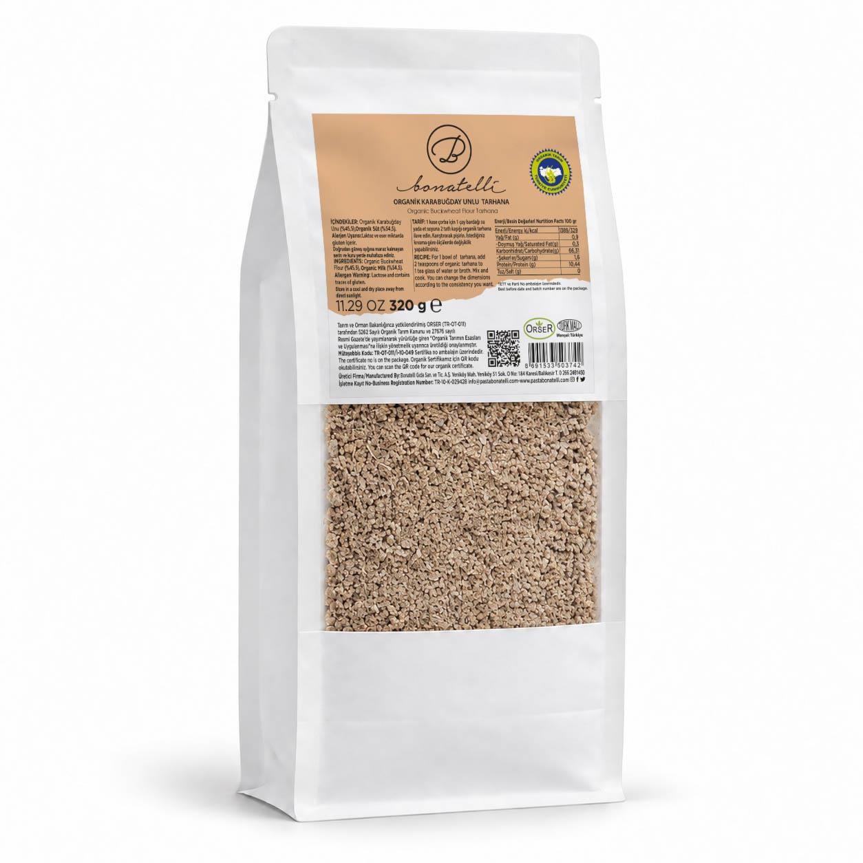 Organik Karabuğday Unlu Tarhana 320 G