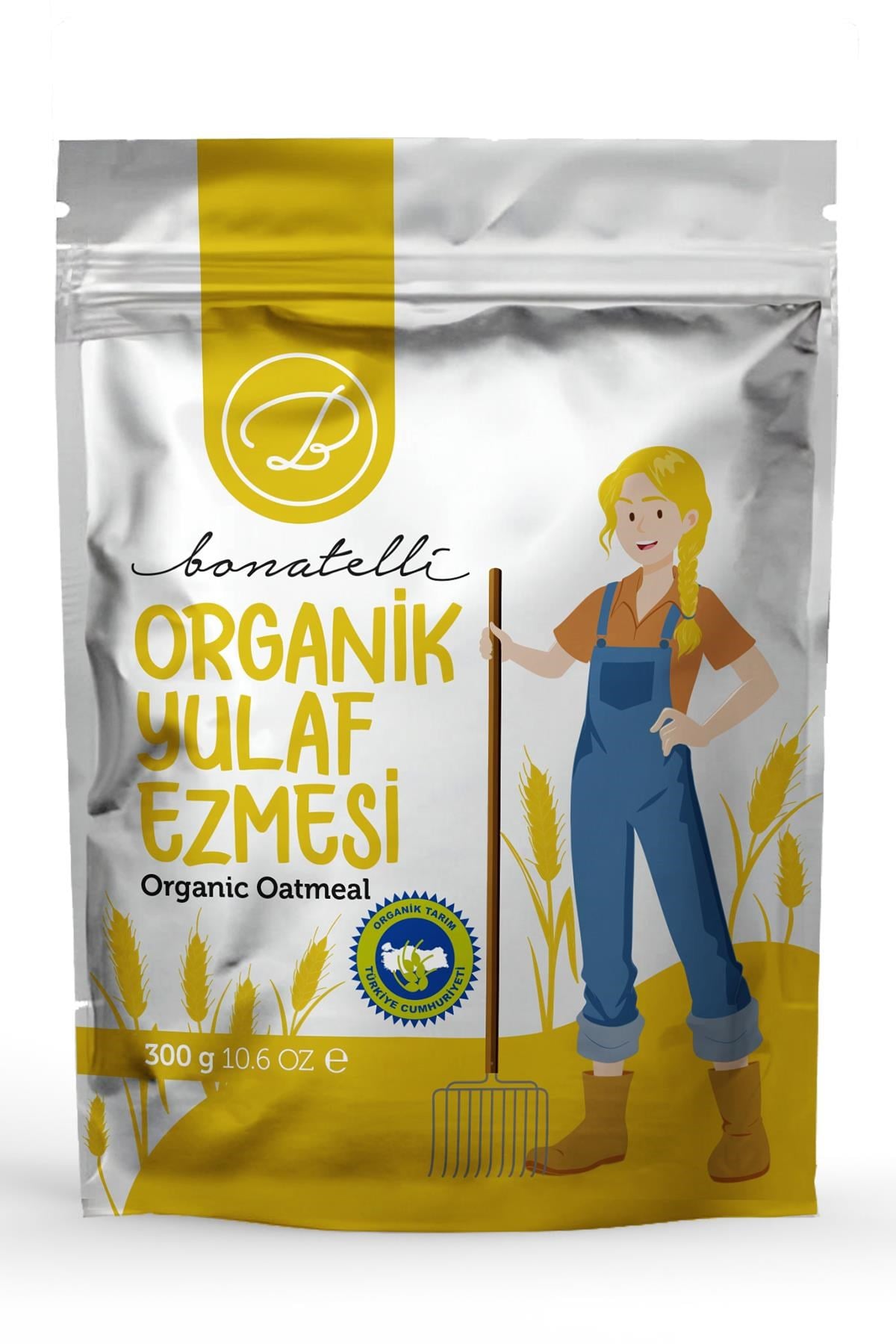 Organik Yulaf Ezmesi 300 G