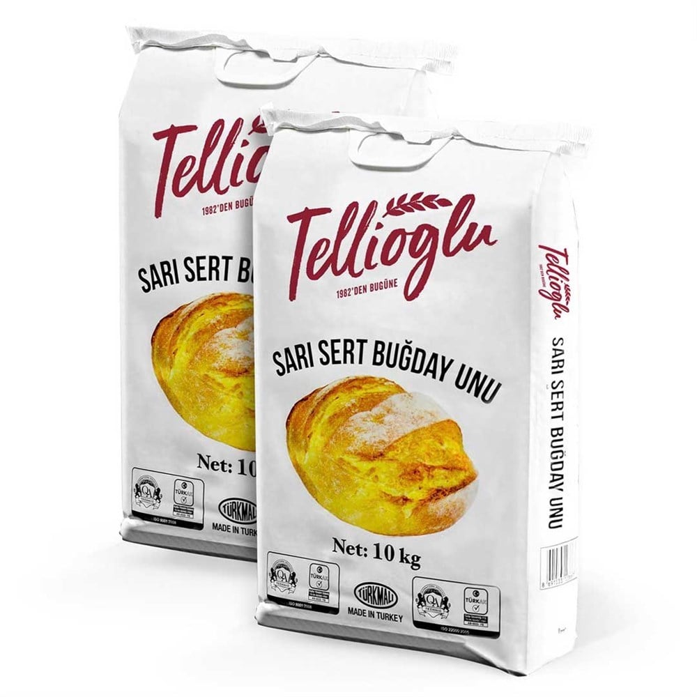 SARI SERT BUĞDAY UNU 10 KG | 2 ADET