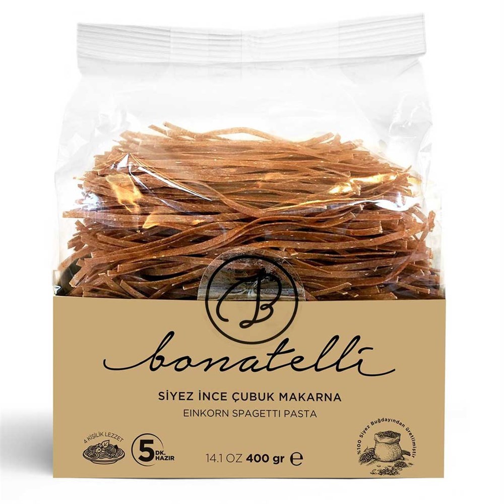 Siyez İnce Çubuk Makarna 400 Gr