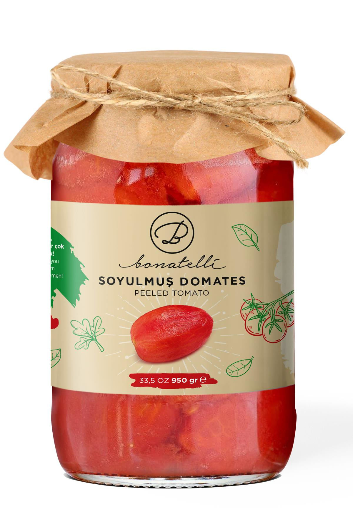 Soyulmuş Domates 950 G
