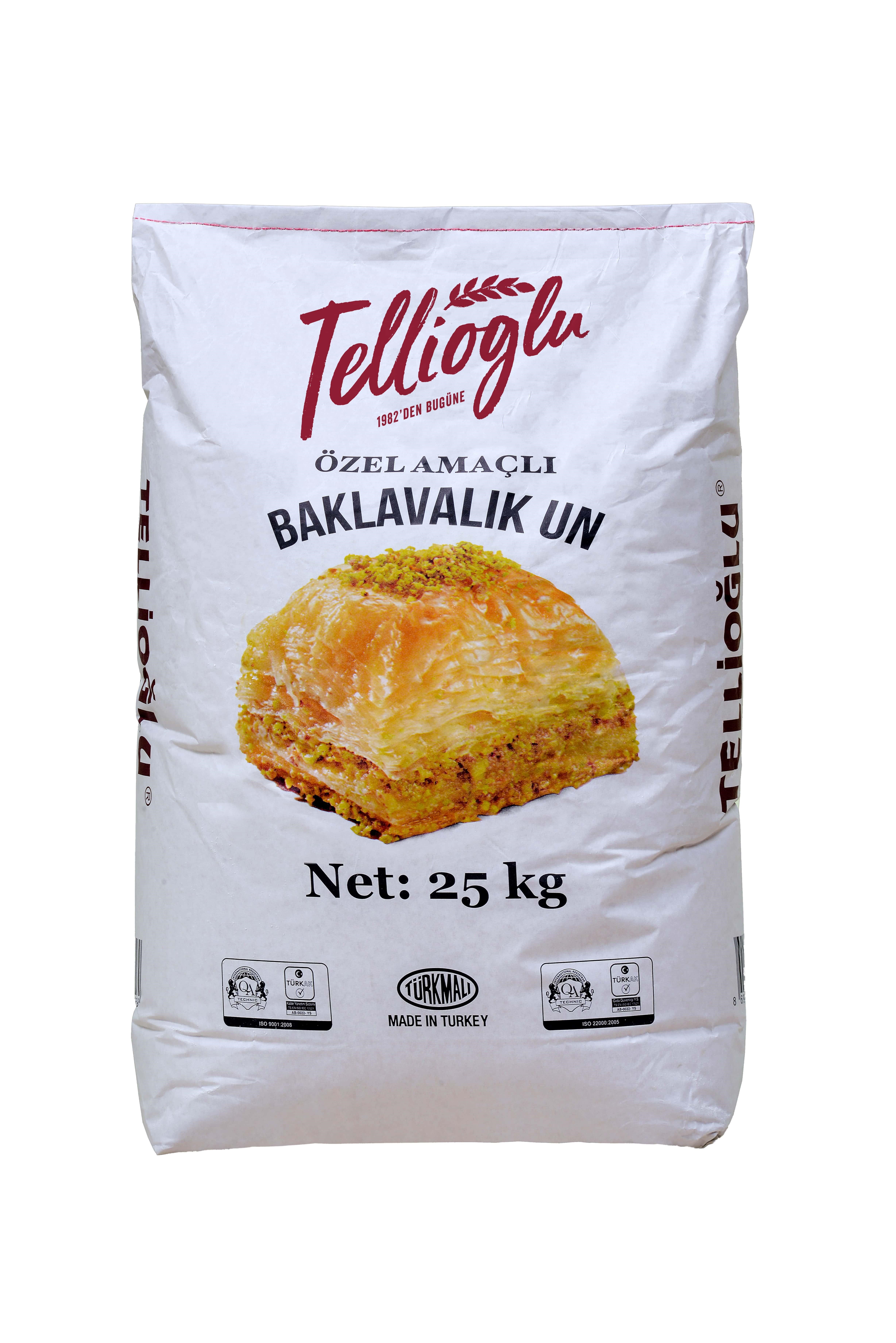 Tellioğlu Baklavalık Un 25 Kg