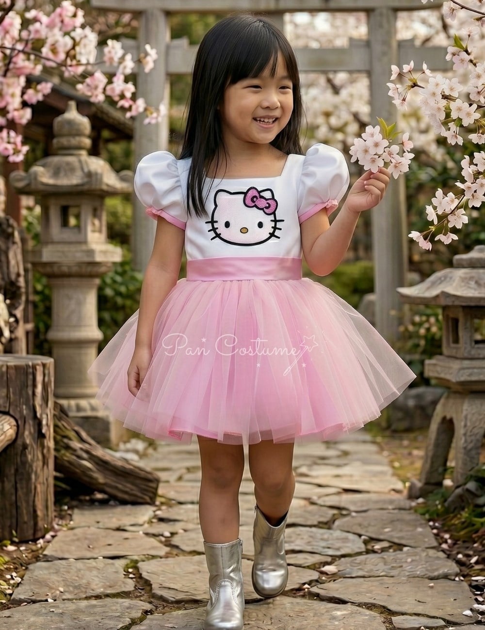 Hello Kitty Kız Çocuk Elbise