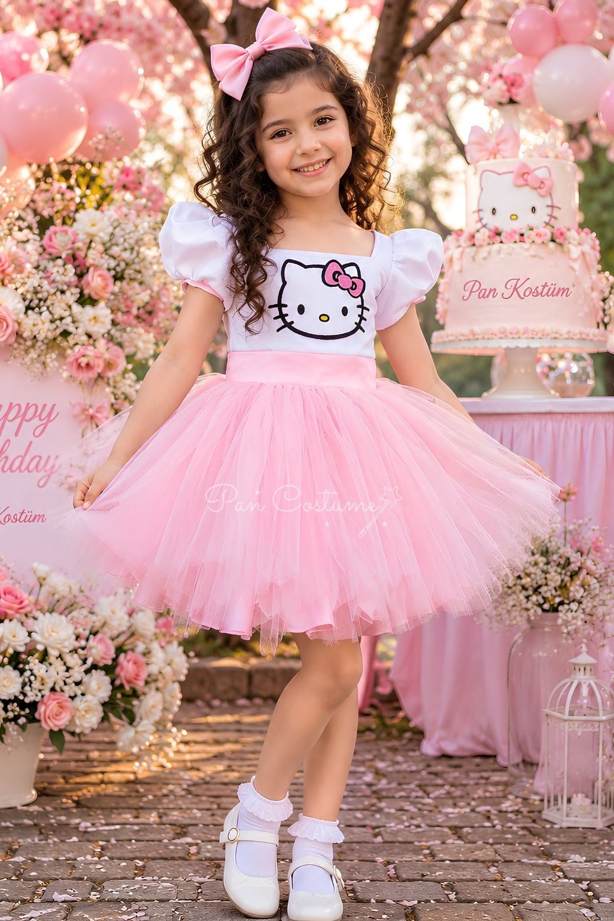 Hello Kitty Kız Çocuk Elbise