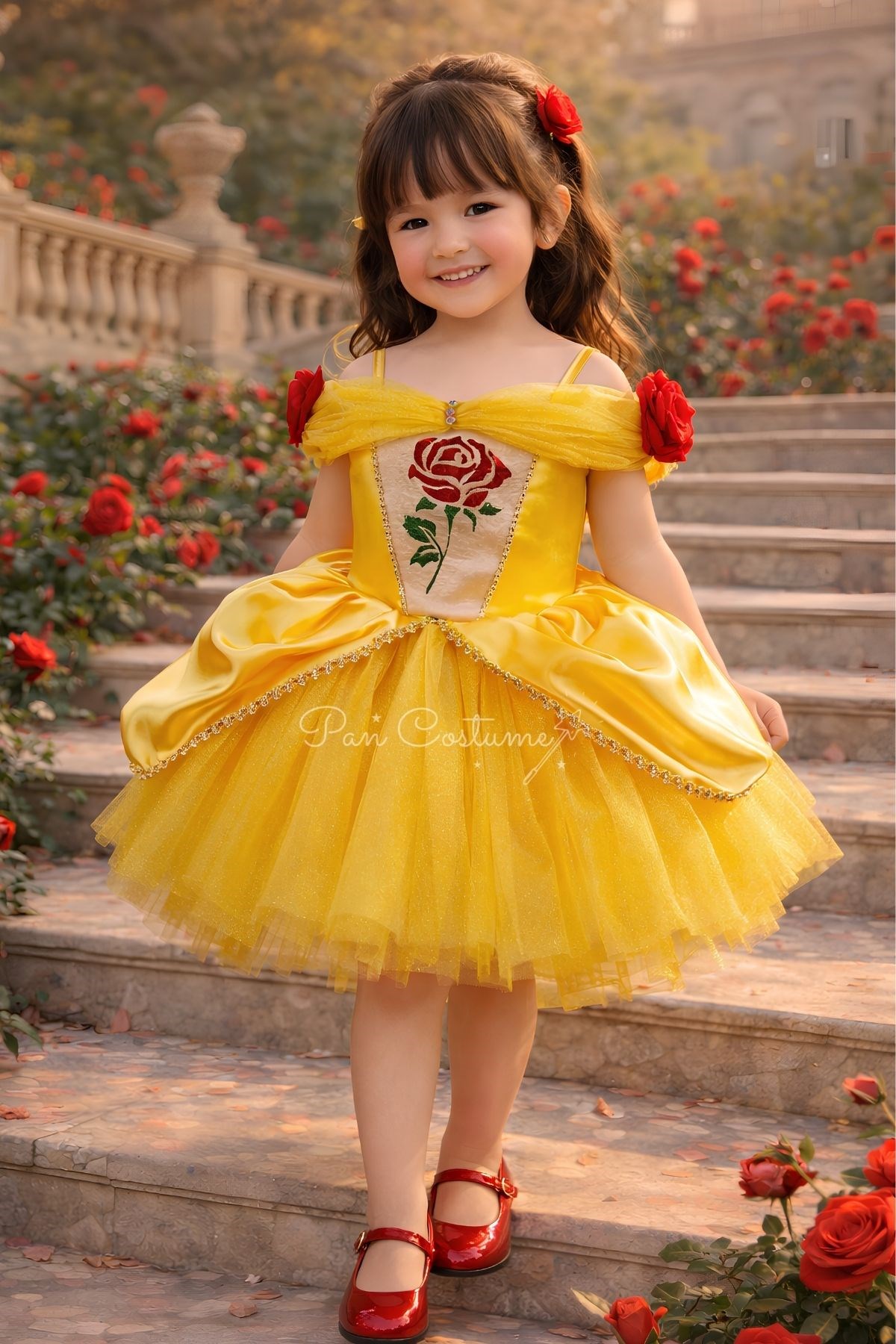 Prenses Bella Mini Model Elbise