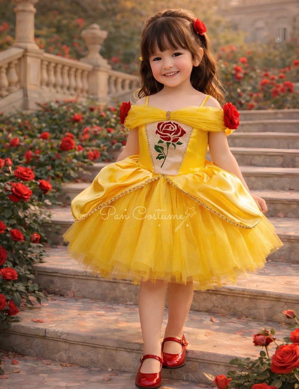 Prenses Bella Mini Model Elbise