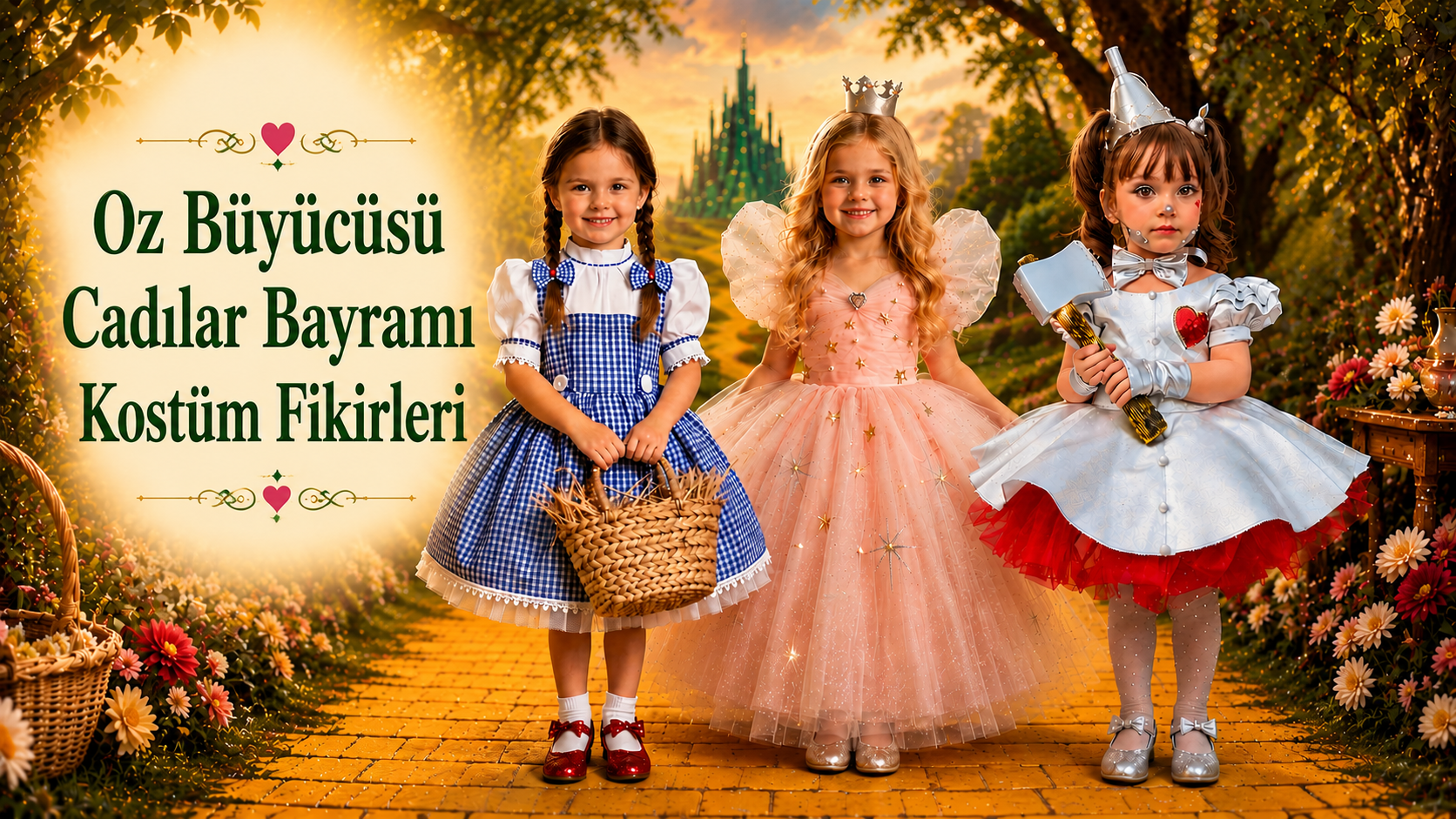 Oz Büyücüsü Cadılar Bayramı Kostüm Fikirleri