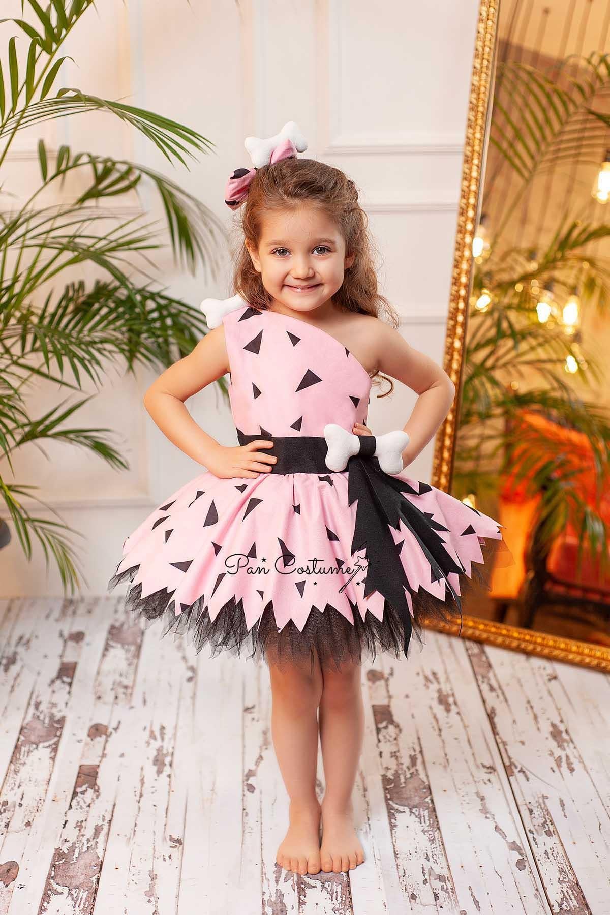 Çakmaktaş Çakıl Kostümü Pembe