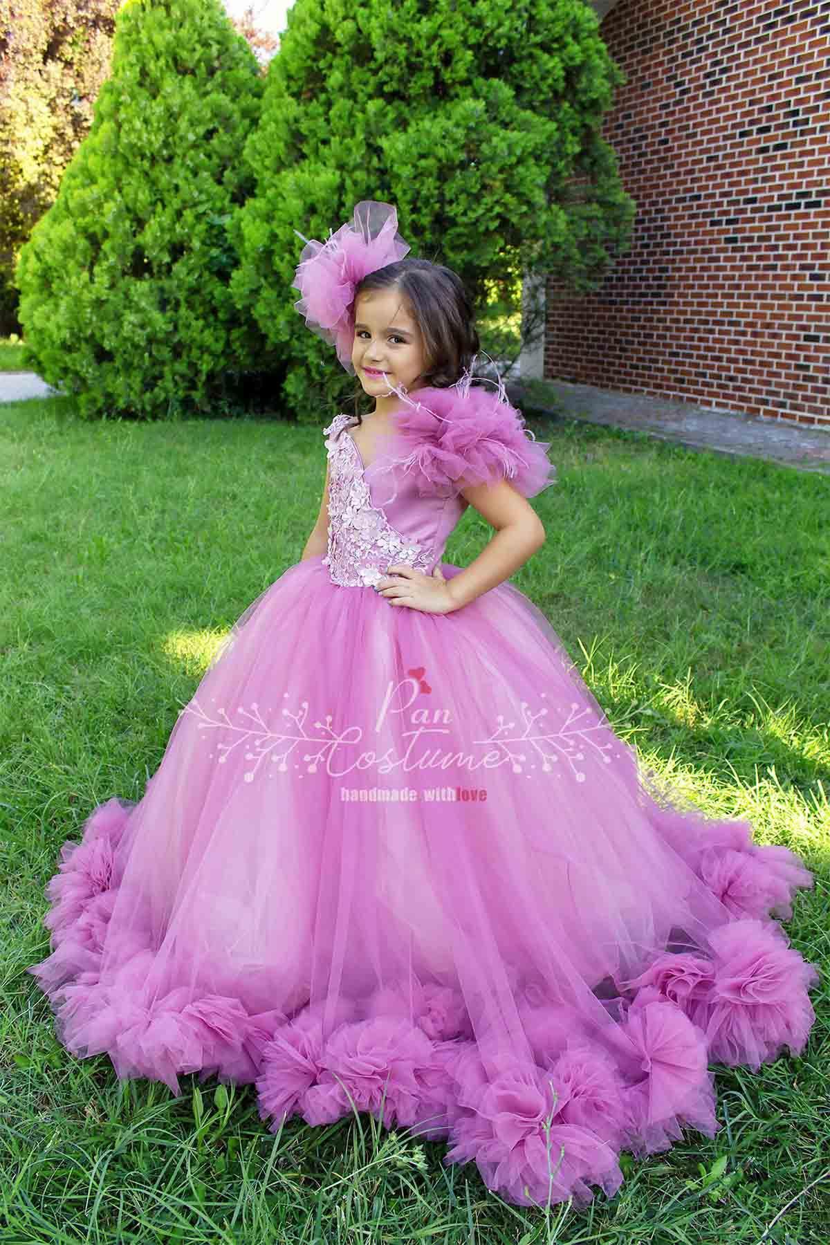 Dreamy Rose Kız Çocuk Elbise | PAN KOSTÜM