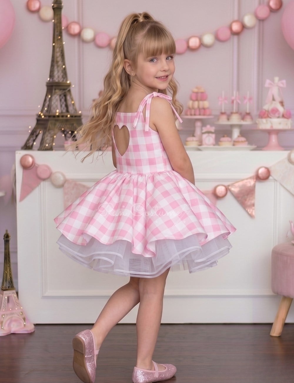 Barbie Kız Çocuk Elbise Pembe