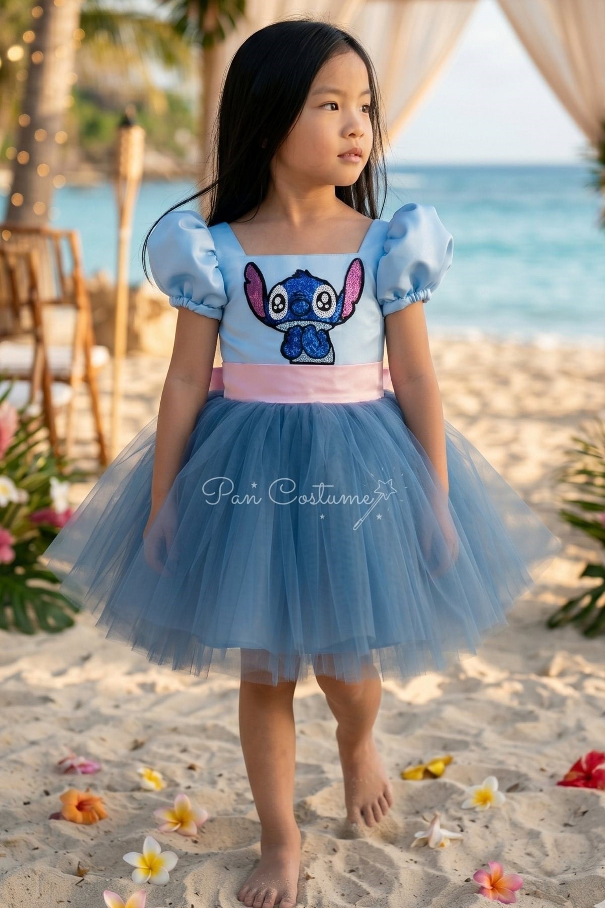Stitch Kız Çocuk Elbise