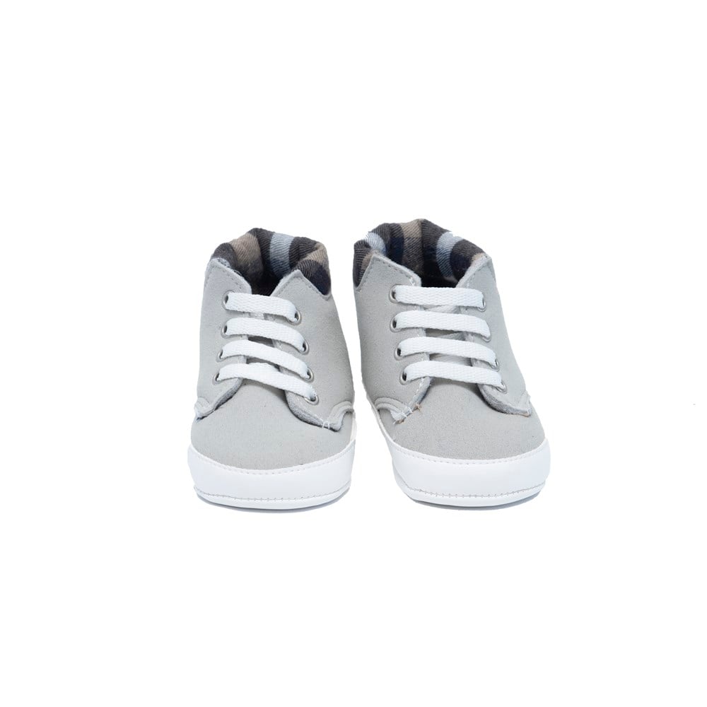 First Step bağcıklı spor patik gri