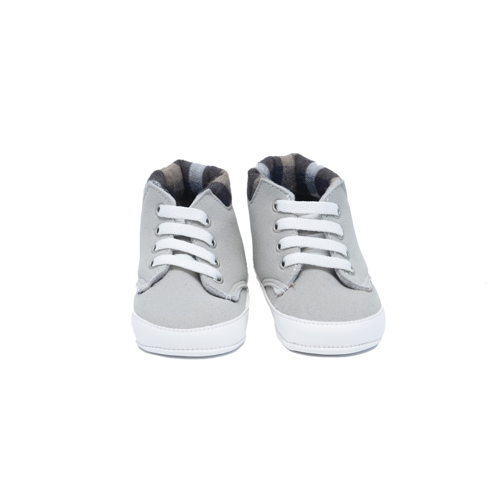 First Step bağcıklı spor patik gri