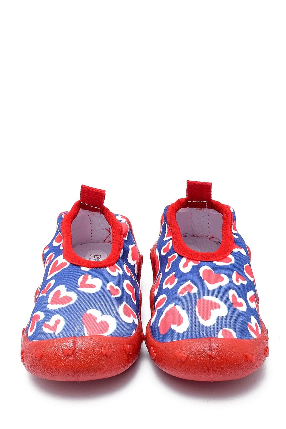 Red Love Kaydırmaz Havuz ve Deniz Ayakkabısı Kırmızı-Lacivert-F-482