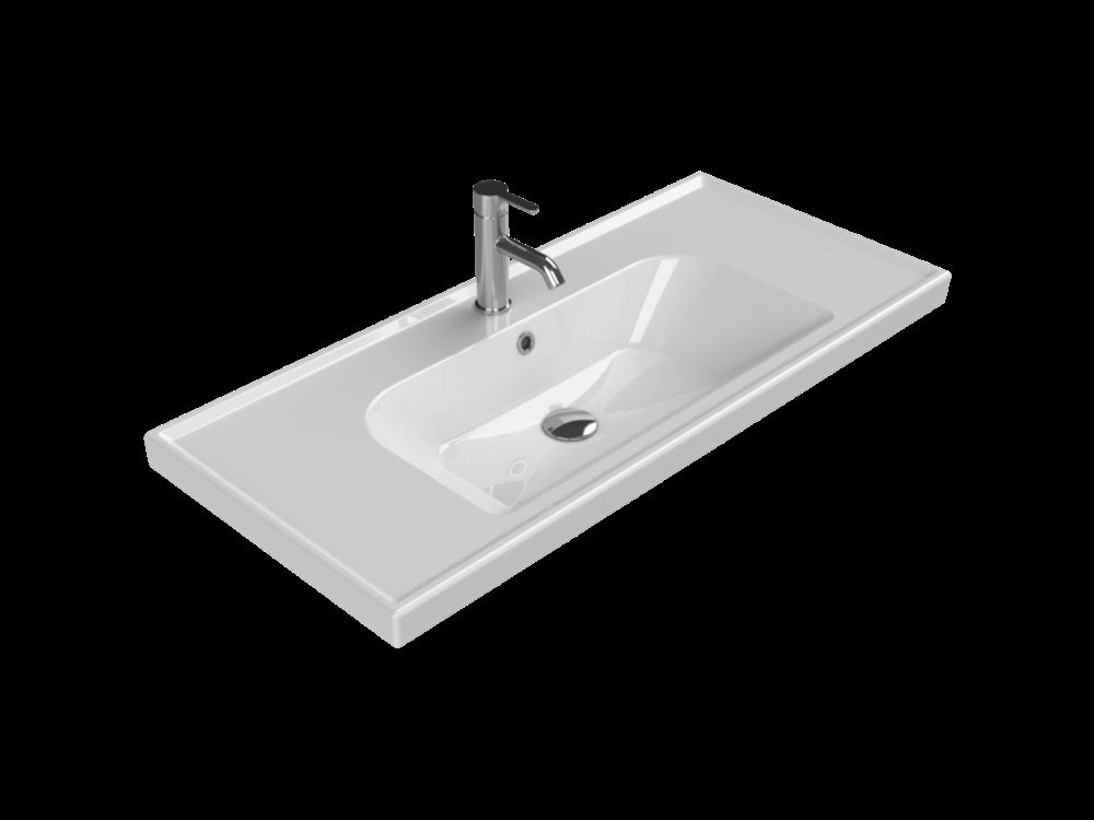 Frame Etajerli Lavabo 100x45