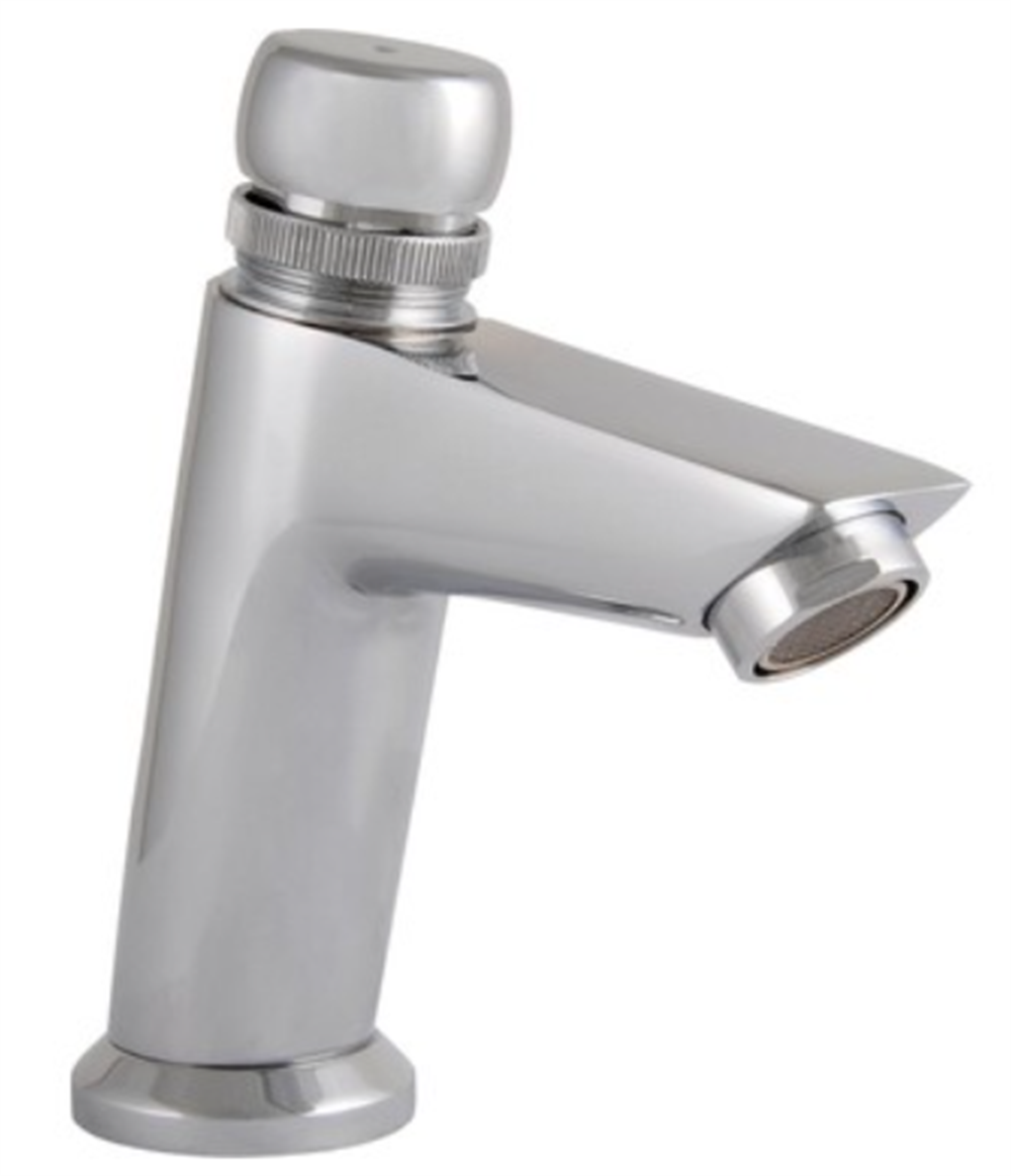 Zaman Ayarlı Lavabo Bataryası Krom