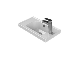 Frame Etajerli Lavabo Sağ Batarya Delikli 