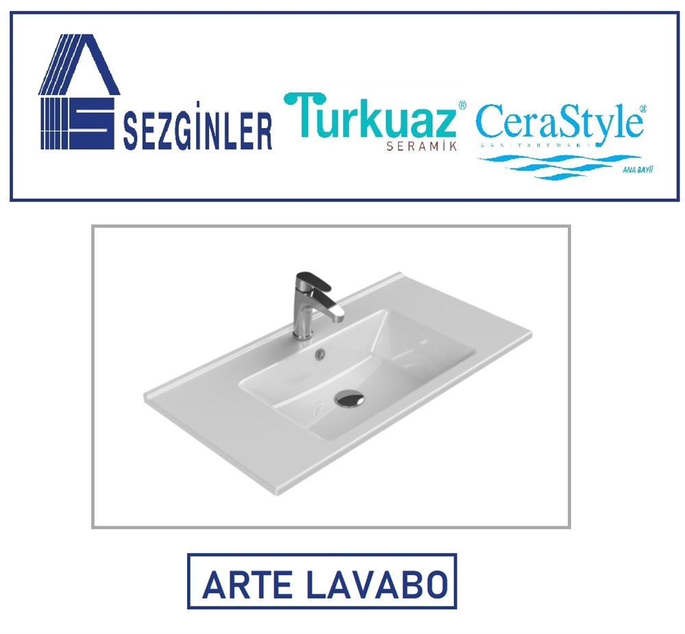 Arte Etajerli Lavabo 85 x 45