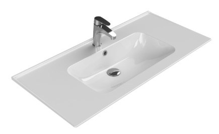 Blue Etajerli Lavabo 100 cm