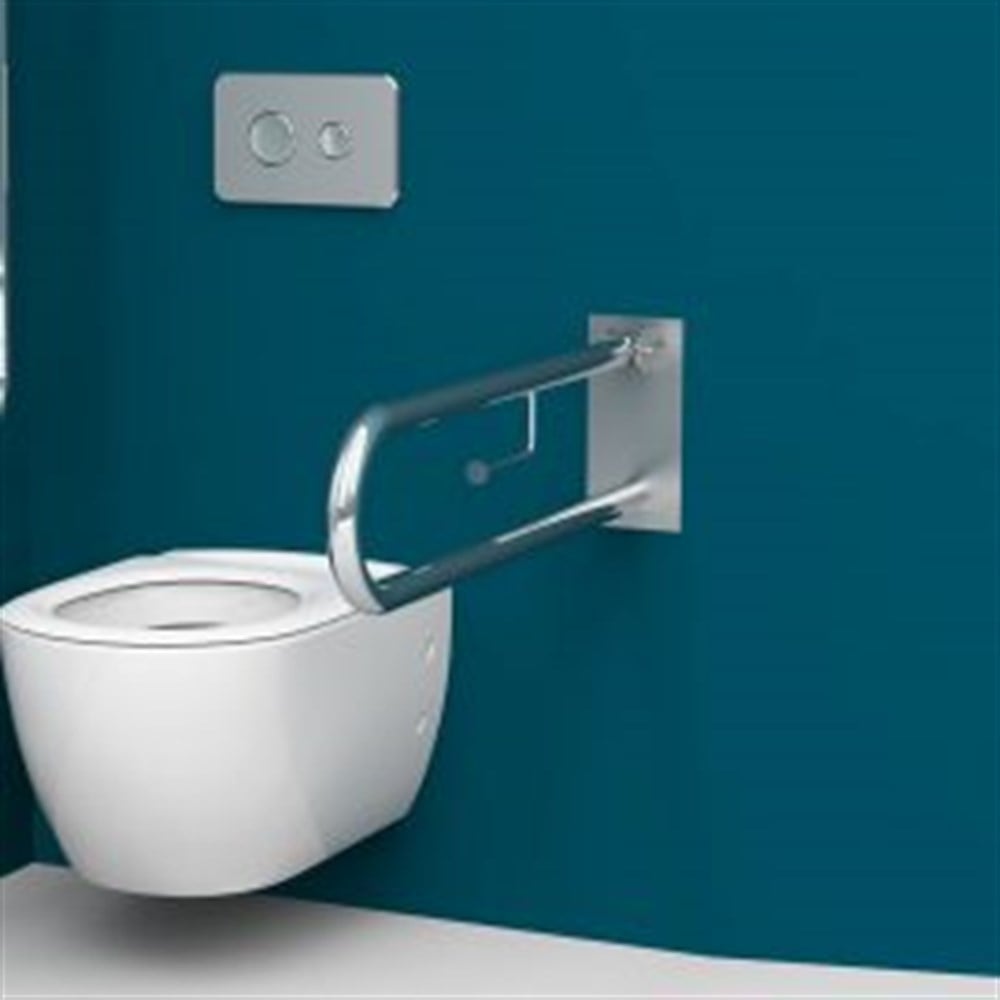 Lavabo ve Klozet için Hareketli Tutunma Barı