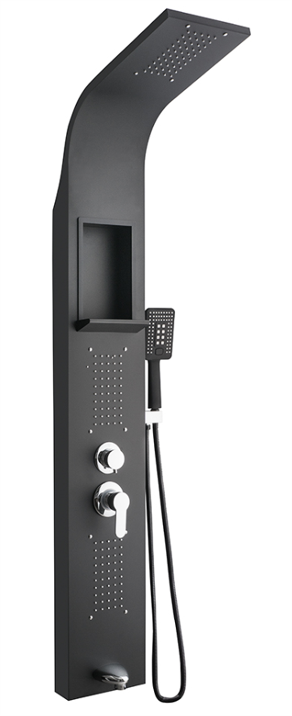 NSK Duş Paneli Siyah
