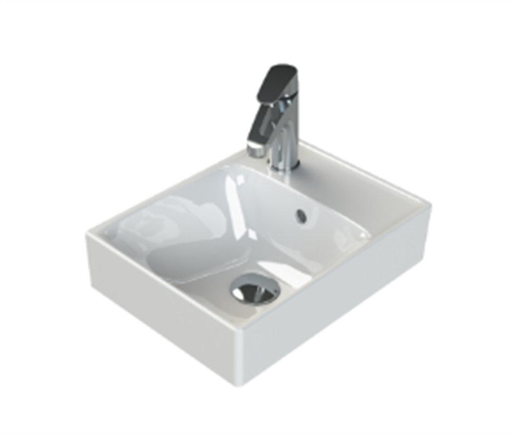SHARP 40X30 ETAJERLİ LAVABO