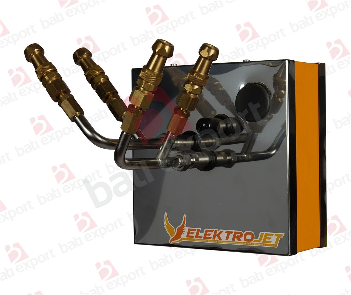 Elektrojet Multi Role High Tech Sprayer for Fruits, Walnuts and Olives 2 Sided 4 Output High Quality Nozzles (World Wide Shipping by DHL Express)