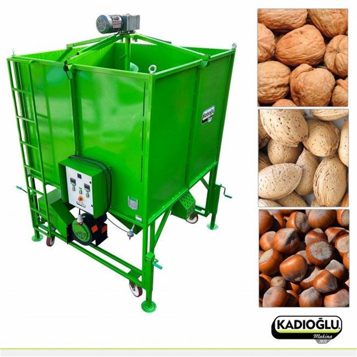CKM5600PK Pellet Fuel Adjustable Mixer Walnut, Hazelnut and Almond Dryer