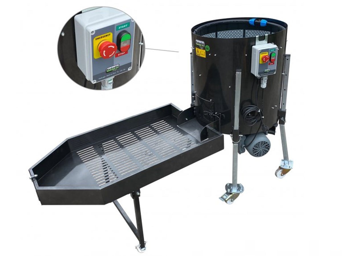 CKS130 Walnut Huller With Walnut Selection Table