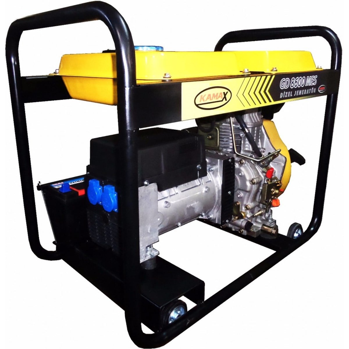 GD 8,6 MES Single Phase Electric Start 7 kVa Diesel Generator