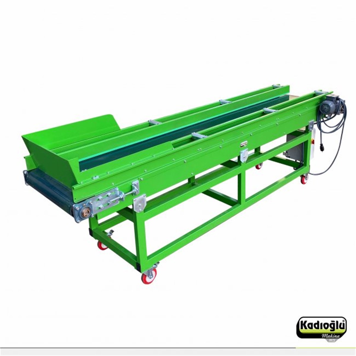 KB300 3 Meters 3 Way Horizontal Conveying Belt fo Check Walnuts