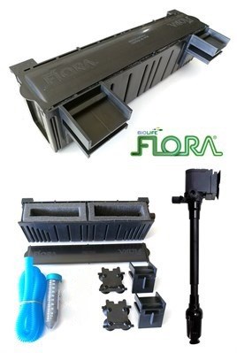 Biolife Flora Akvaryum İç Filtre Sistemi. Sobo WP-1250 800 L/H 10 Wat Motorlu