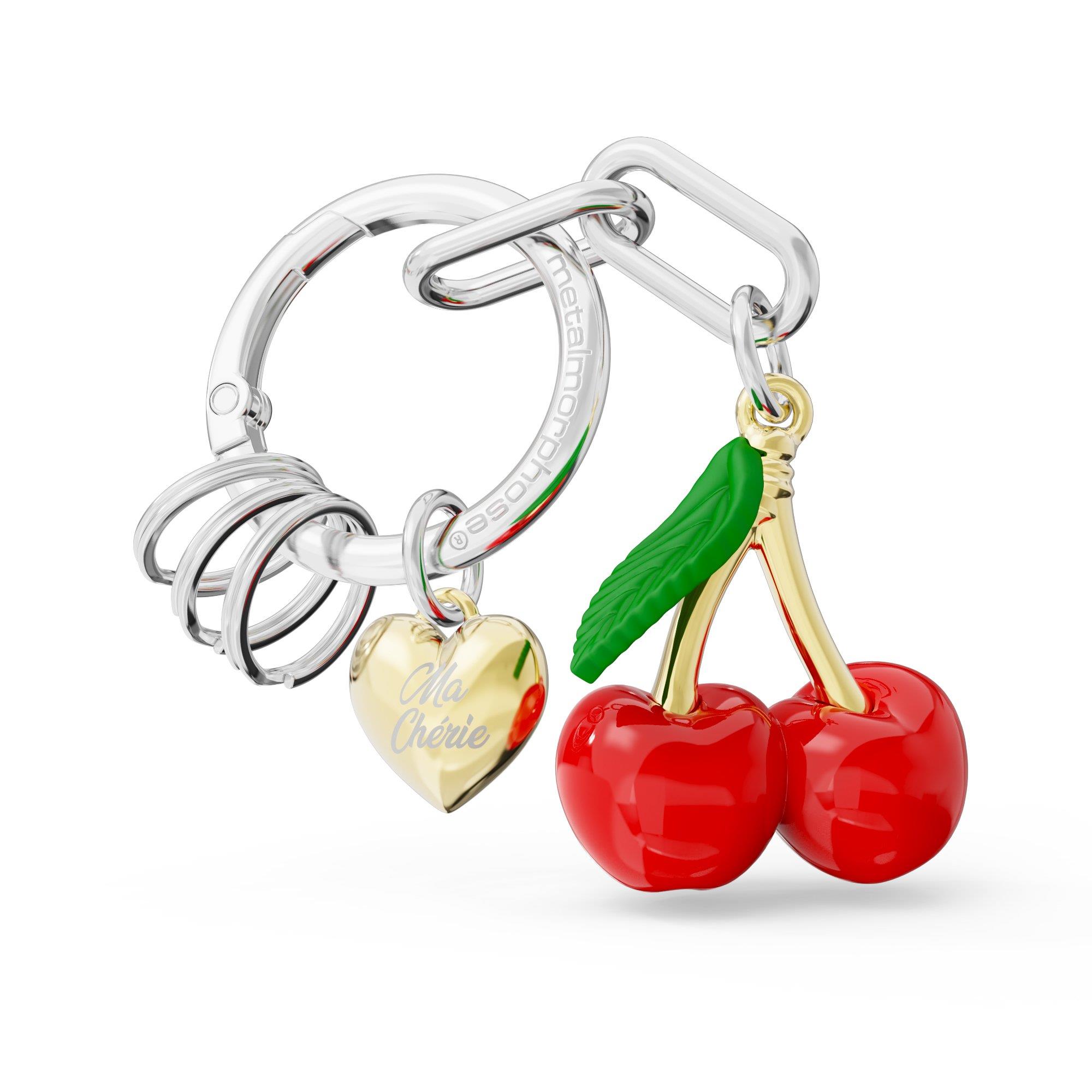 Metalmorphose Foodie/Nature Cherry Anahtarlık / Çanta Aksesuarı